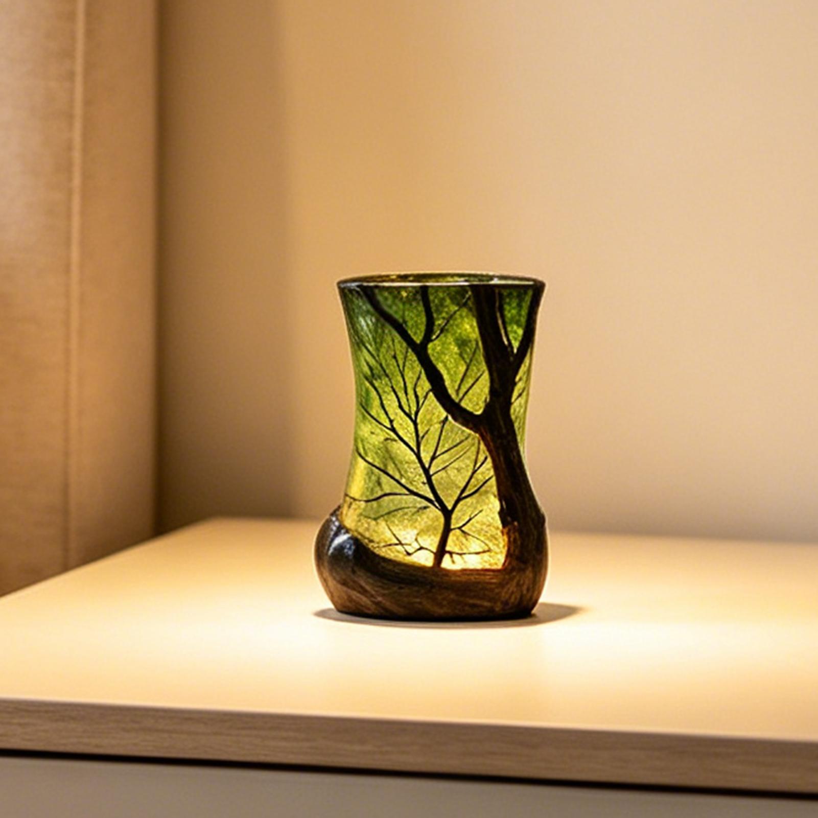 Decor Lighting & Decor Fires Photos - Bedside Table Lamp Forest Nightlight Decorative