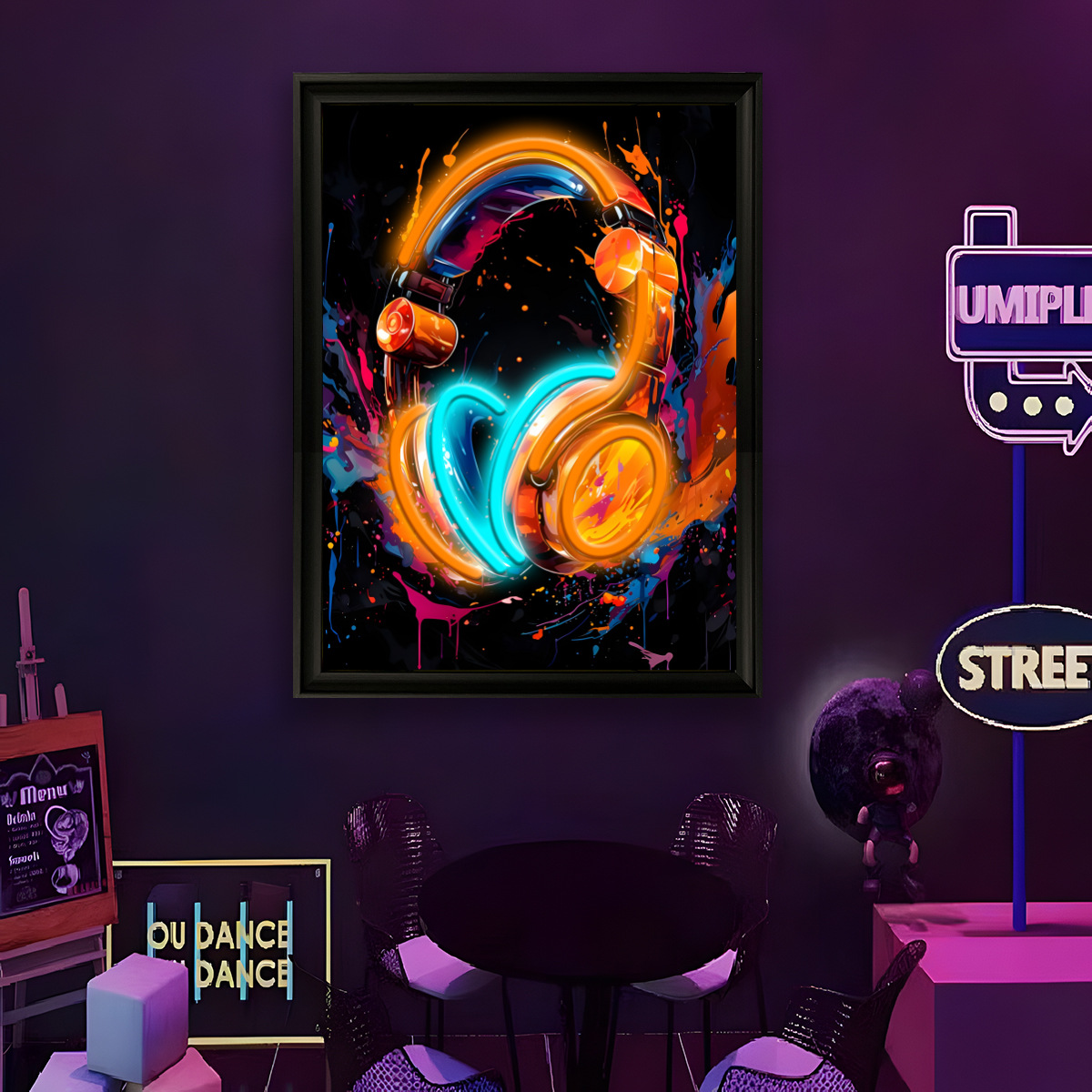 USB Powered LED Neon Light Fun - Wall Decor Lighting 评论和价格
