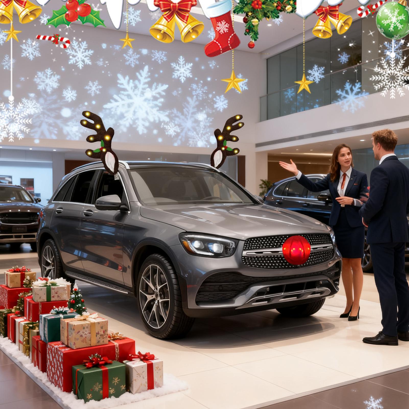 Christmas Car Decor Light Up R - Up Lighting Decor 评论和价格