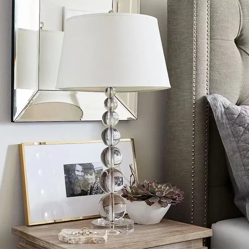 Modern Luxury Crystal Desk Lam - Lighting Room Decor Photo 评论和价格