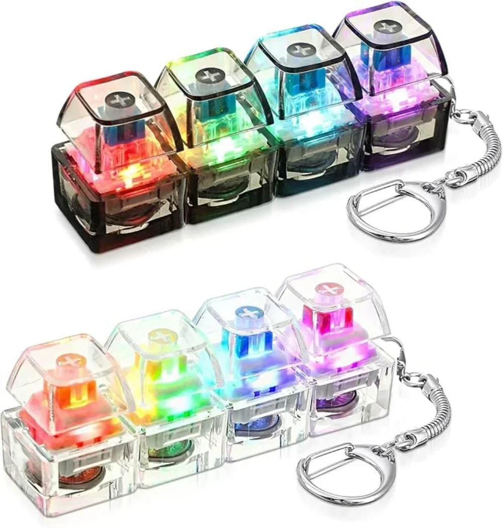 LED Light-Up Keychain Keyboard - Up Lighting Decor 评论和价格