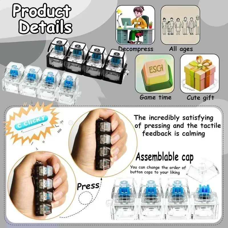 LED Light-Up Keychain Keyboard - Up Lighting Decor 评论和价格