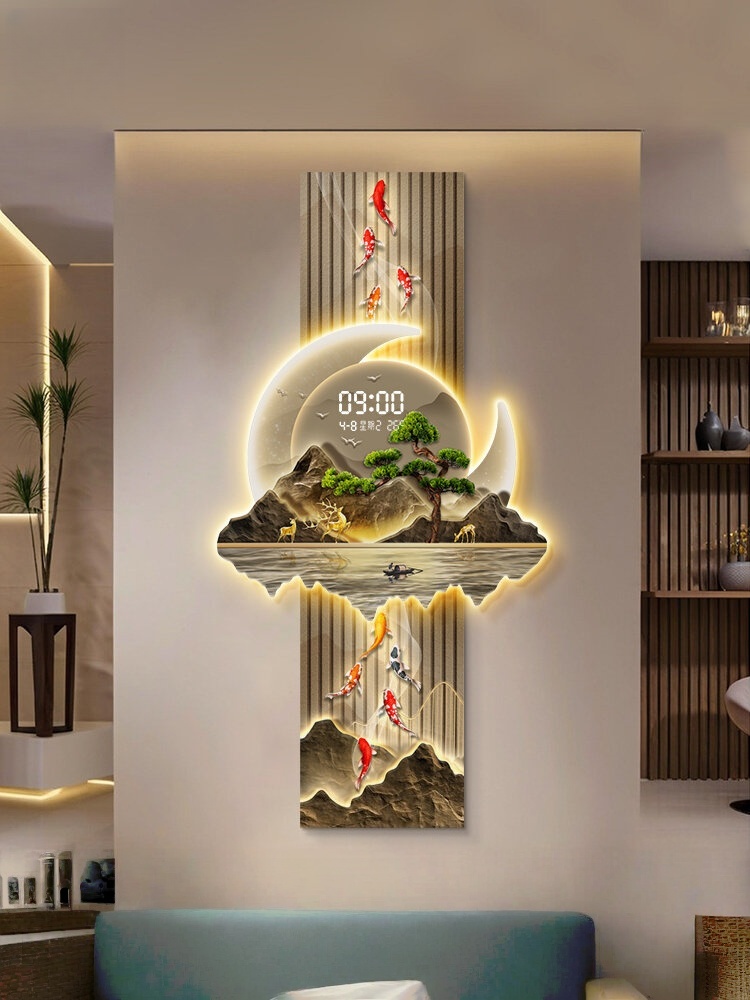 Design Luxury Wall Clocks Livi - Lighting Home Decor Wall Clocks 评论和价格