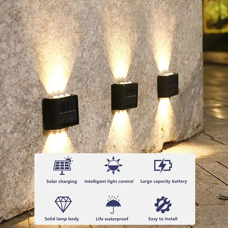 LED Solar Light Outdoor Waterp - Up Lighting Decor 评论和价格