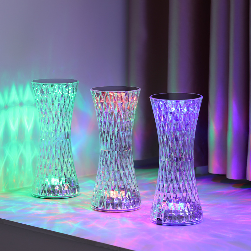 Crystal Bedside Table Lamps Xm - Up Lighting Decor 评论和价格