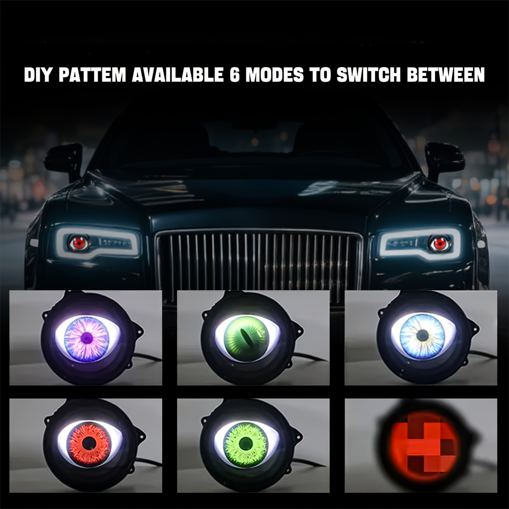  6-Mode Led Dynamic Devil Eye - Decor Lighting & Decor Fires Photos 评论和价格