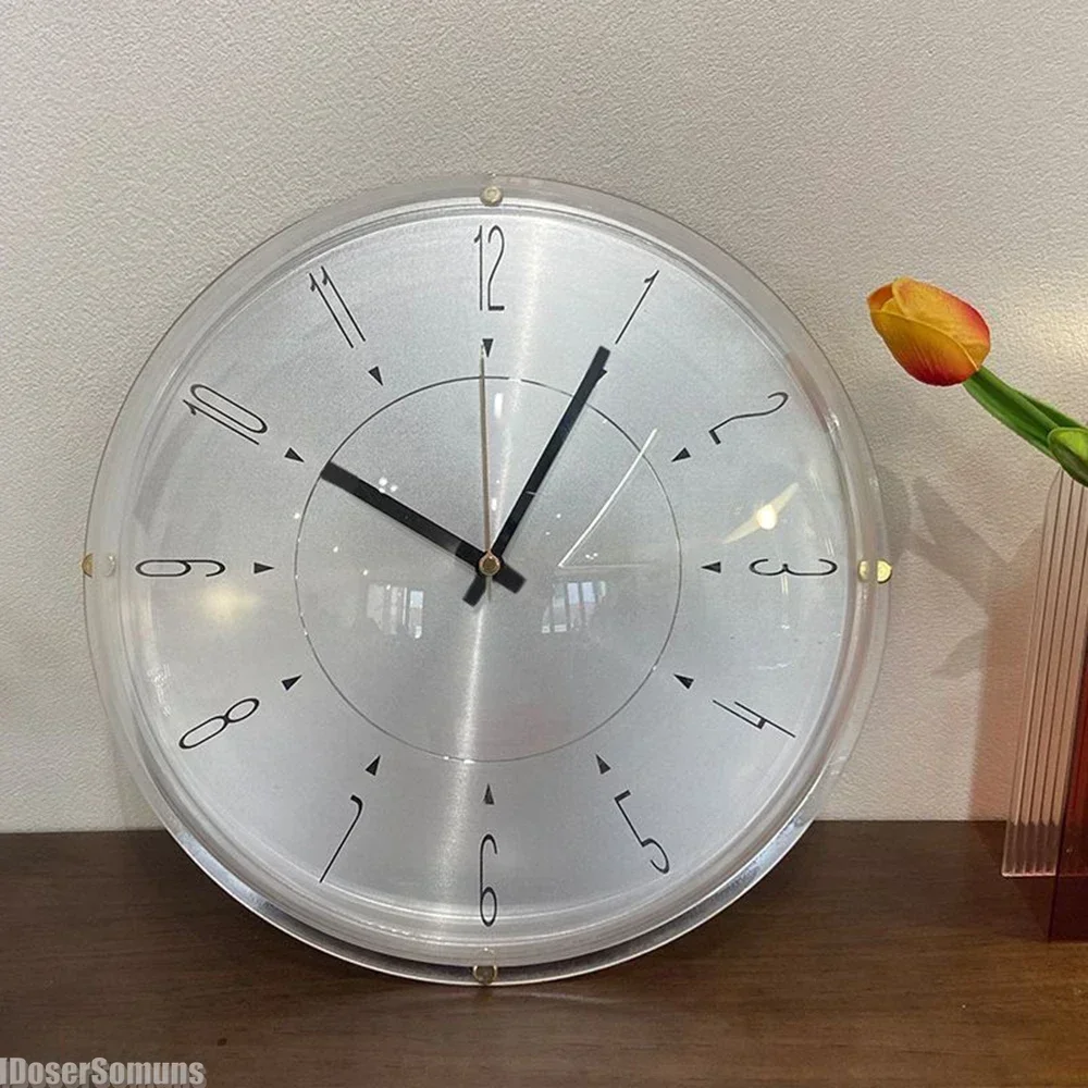 GGE Round Wall Clock Nordic Mo - Lighting Home Decor Wall Clocks 评论和价格