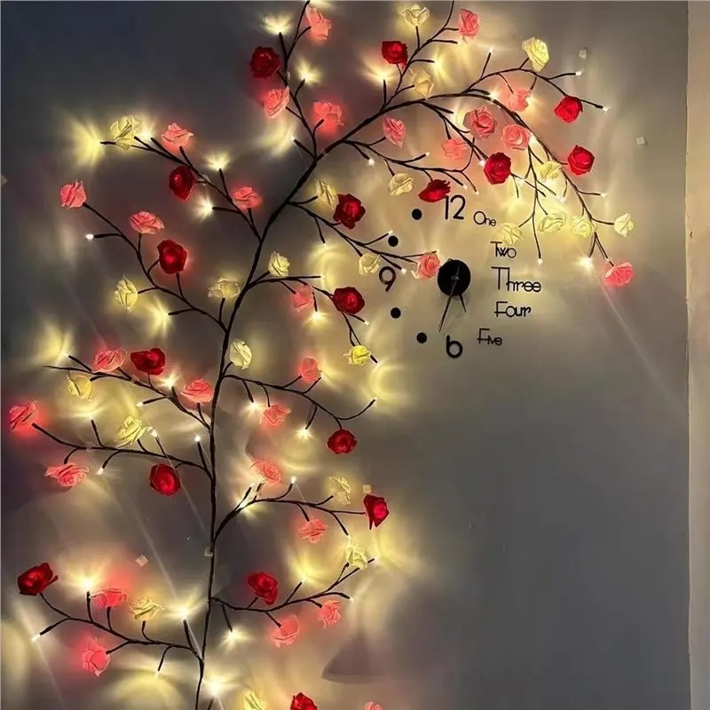 DIY Maple Leaf Rose Pendant US - Wall Decor Lighting 评论和价格