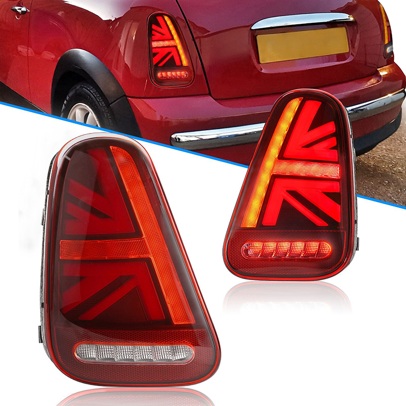 Union Jack Style LED Tail Ligh - Union Lighting & Decor Montreal Quebec 评论和价格