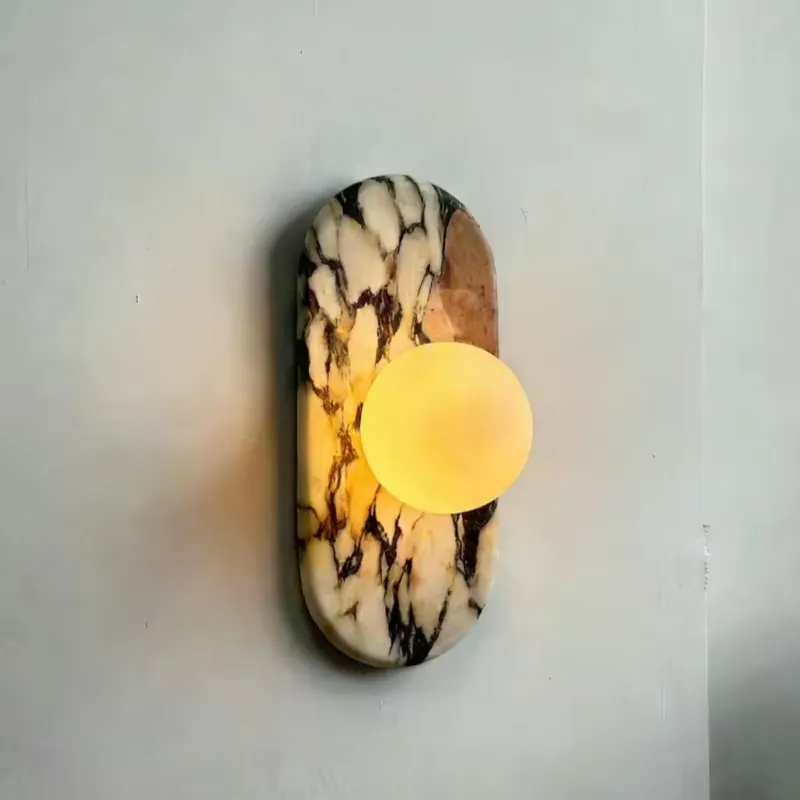 SJX Minimalist Natural Calacat - Wall Decor Lighting 评论和价格