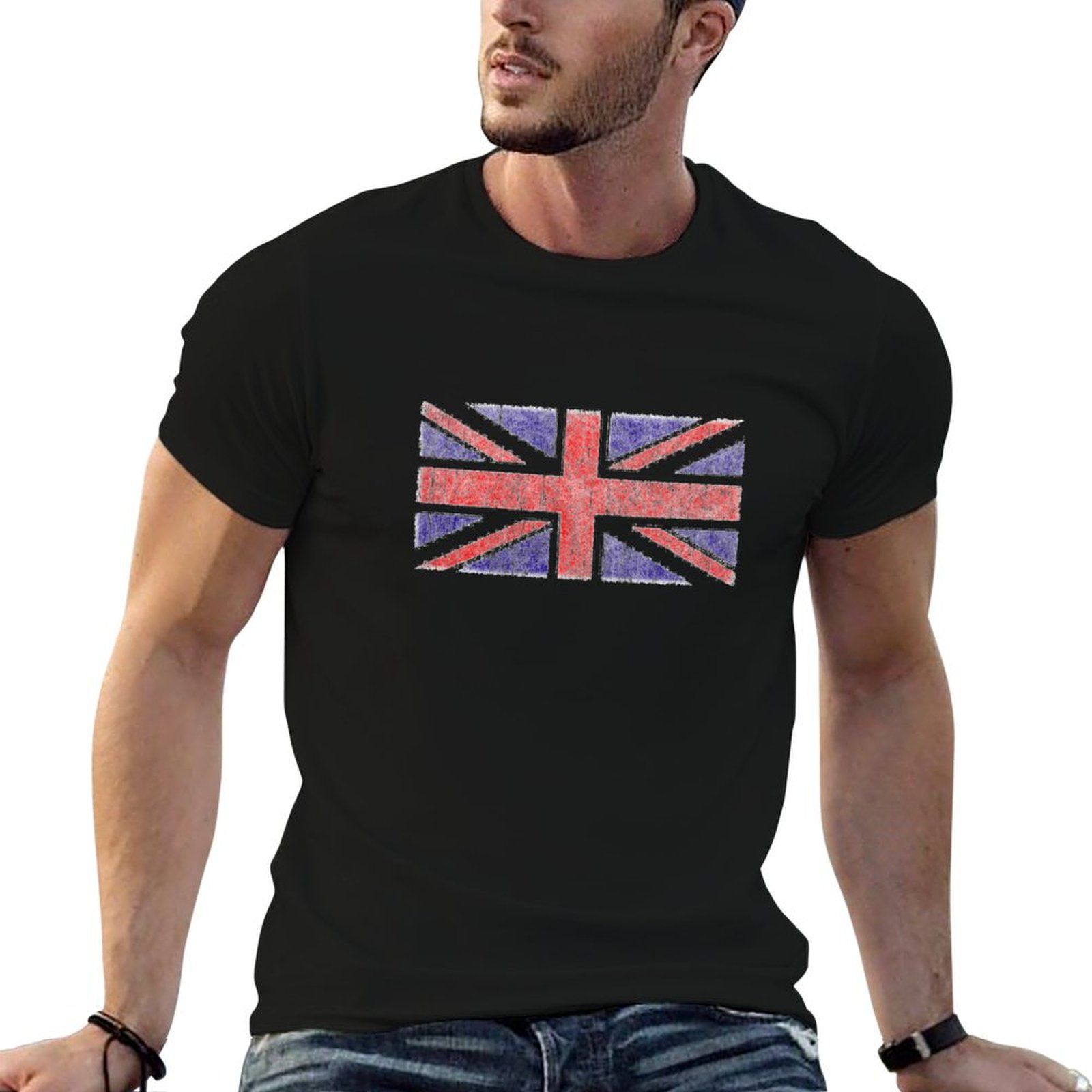 Vintage UK Union Jack Flag T-S - Union Lighting & Decor Montreal Quebec 评论和价格