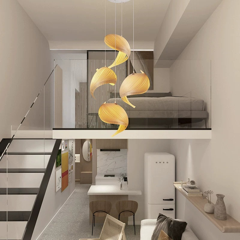 Japanese Unique Wooden LED Pen - Unique Lighting Decor 评论和价格