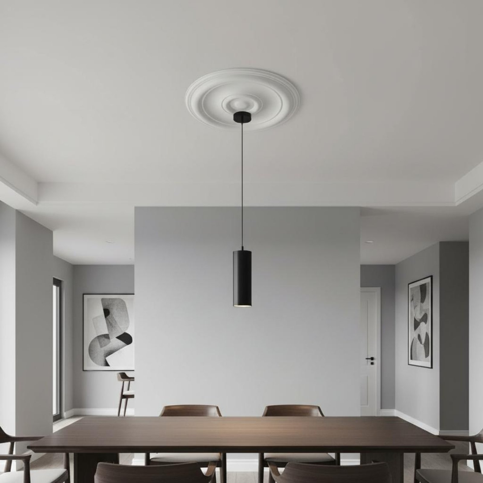 Round Ceiling Medallion Europe - Decor Lighting & Decor Fires Photos 评论和价格