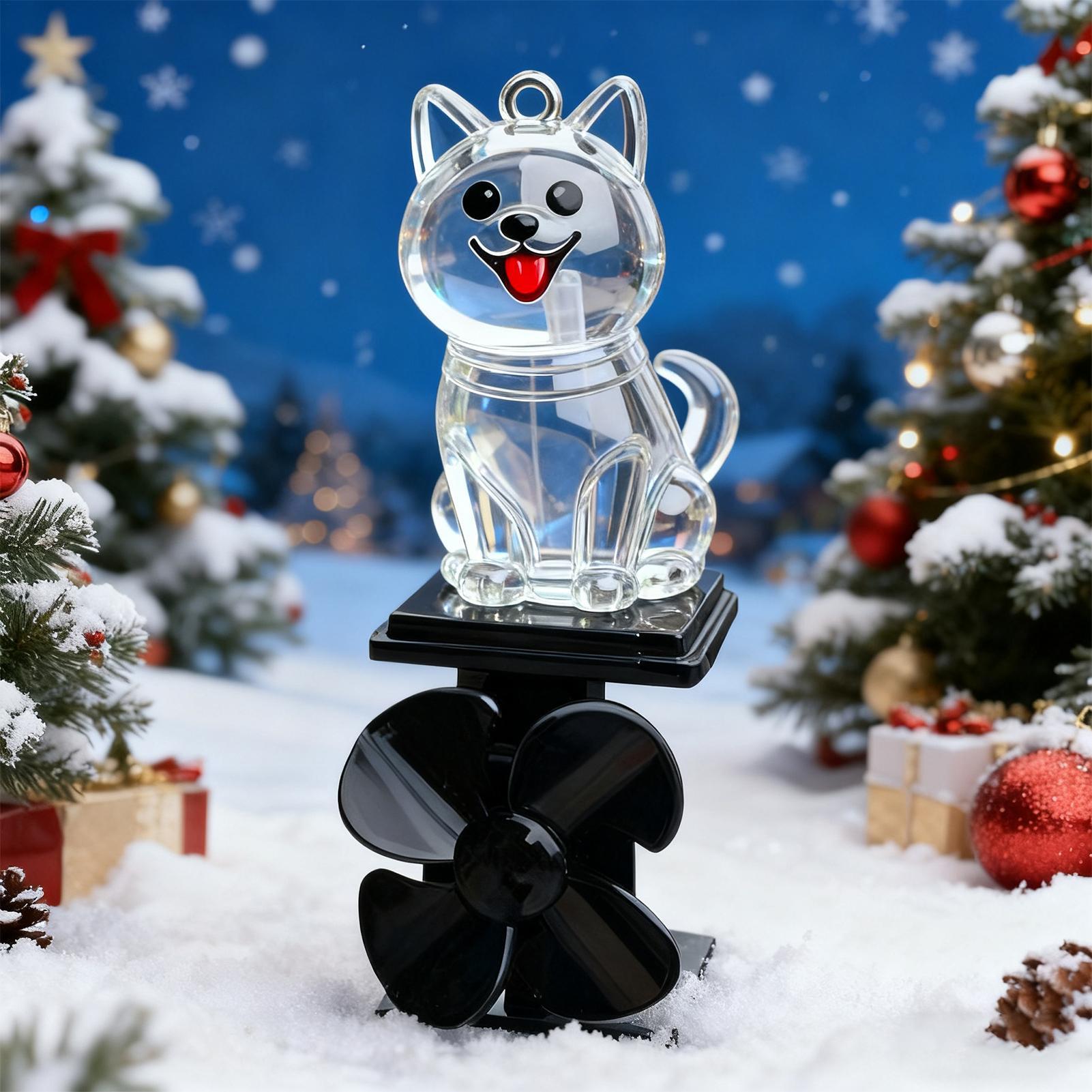 Mini Dog Figurines Motorcycle  - Up Lighting Decor 评论和价格
