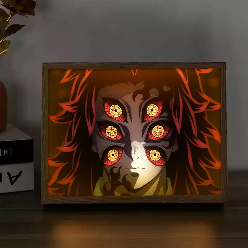 Demon Slayer Action Figures Li - Lighting Room Decor Photo 评论和价格