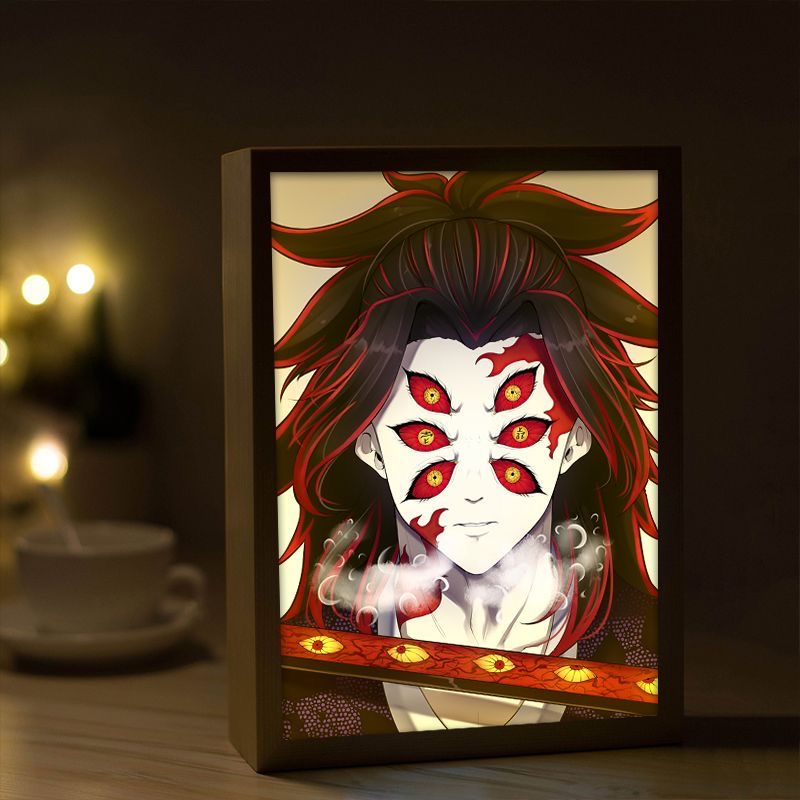 Demon Slayer Action Figures Li - Lighting Room Decor Photo 评论和价格