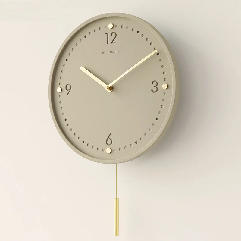 Minimalist Home Silent Wall Cl - Lighting Home Decor Wall Clocks 评论和价格