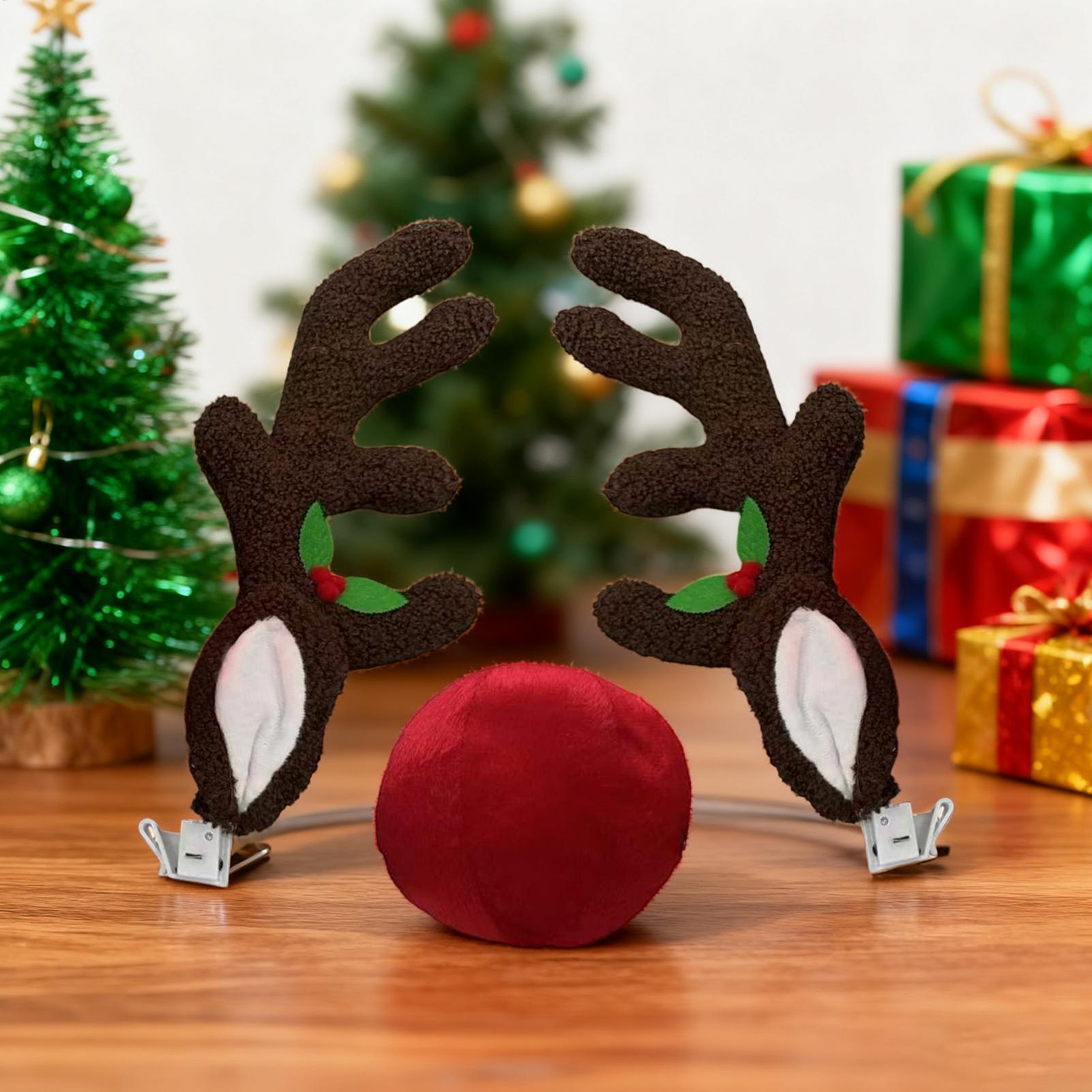 Car Reindeer Antlers Light Up  - Up Lighting Decor 评论和价格