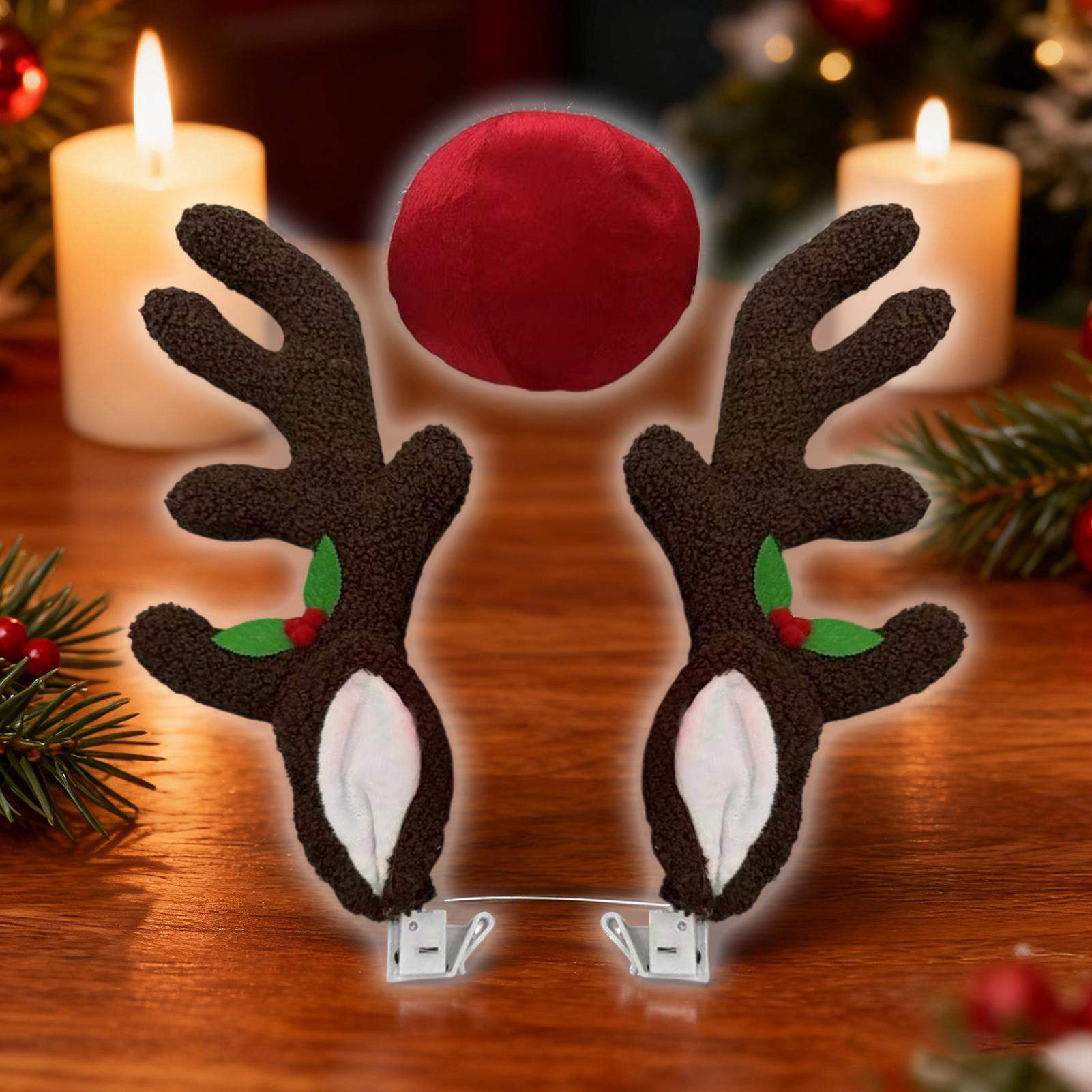 Car Reindeer Antlers Light Up  - Up Lighting Decor 评论和价格