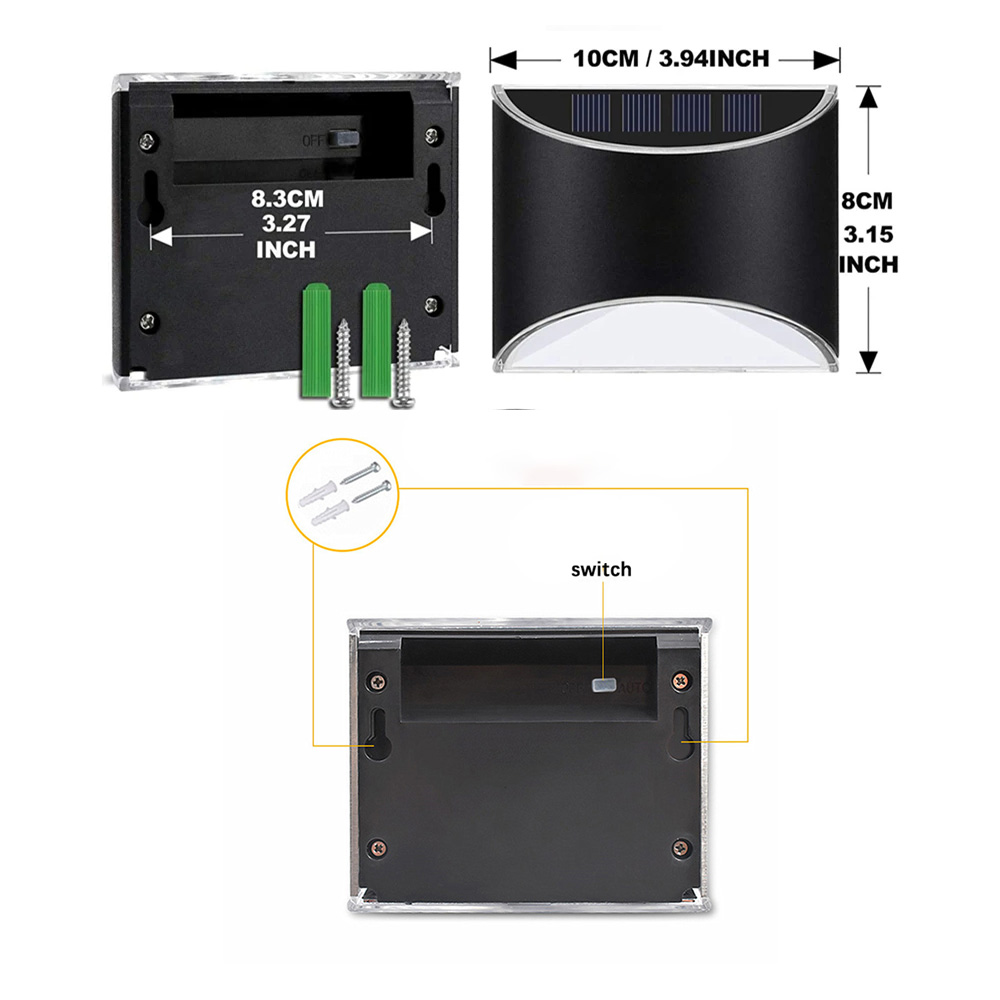 Solar Led Light Garden Door Pl - Decor Lighting Address 评论和价格