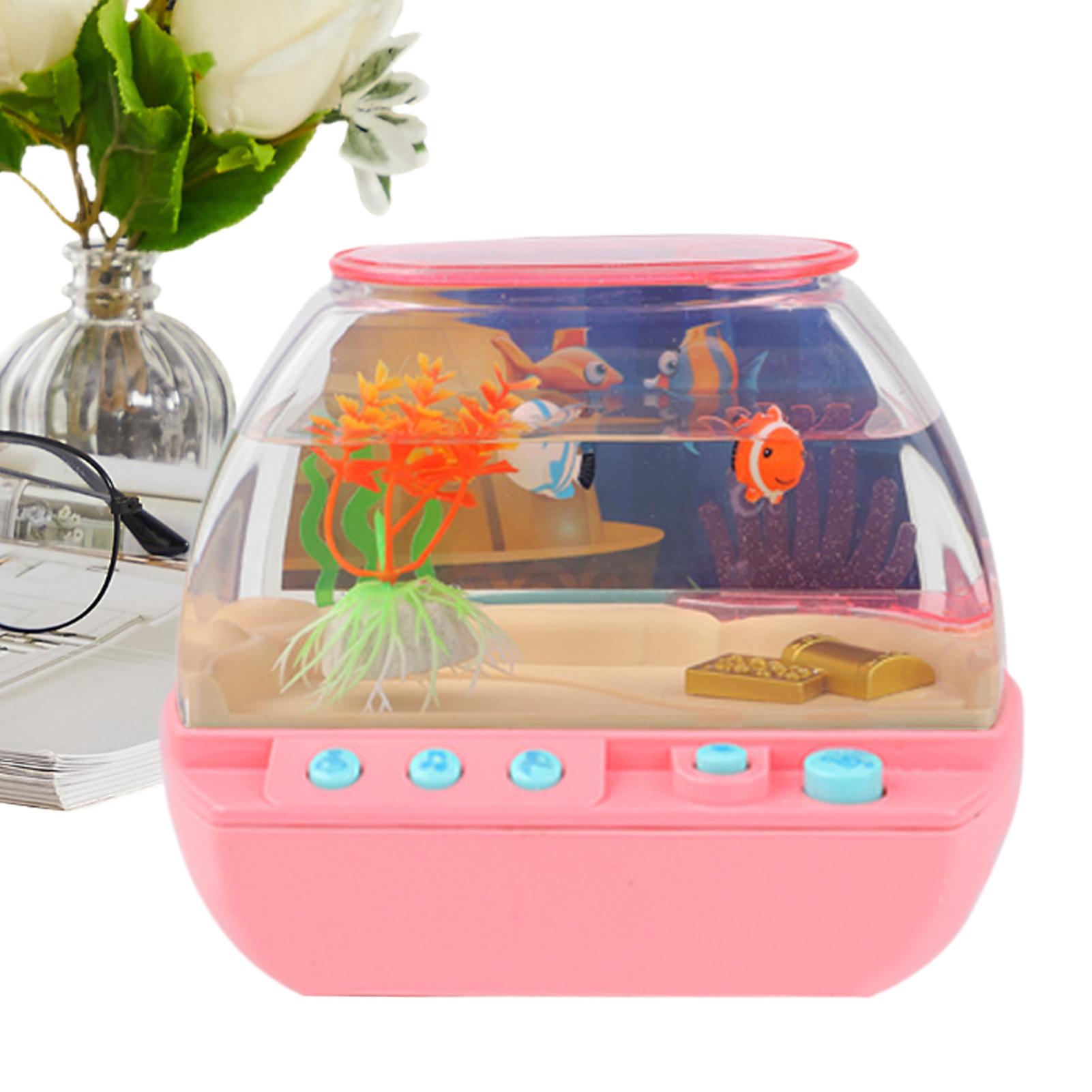 Toy Fish Tank Home Decoration  - Decor Lighting & Decor Fires Photos 评论和价格