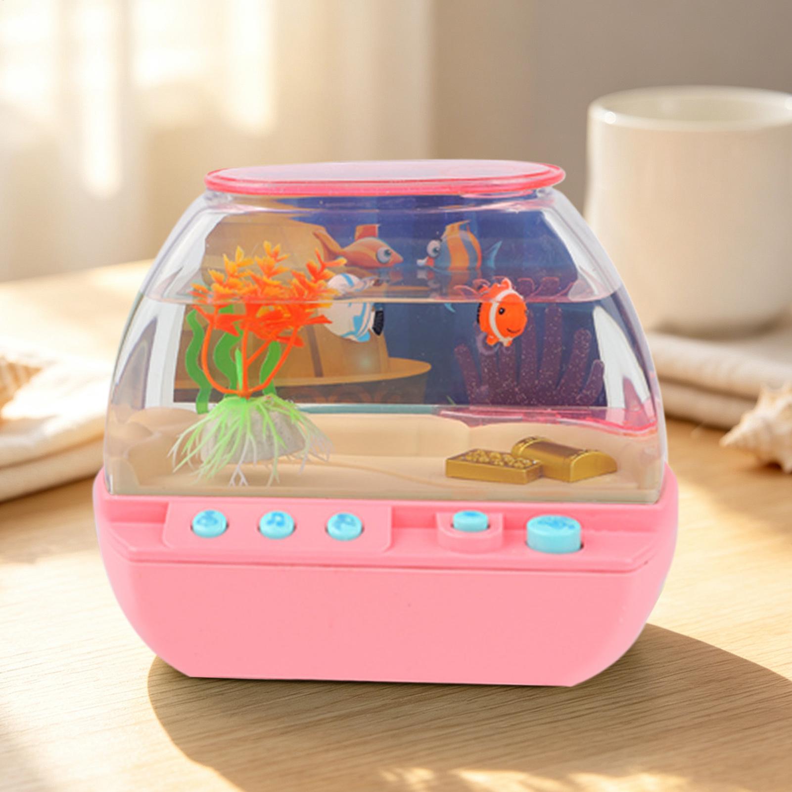 Toy Fish Tank Home Decoration  - Decor Lighting & Decor Fires Photos 评论和价格