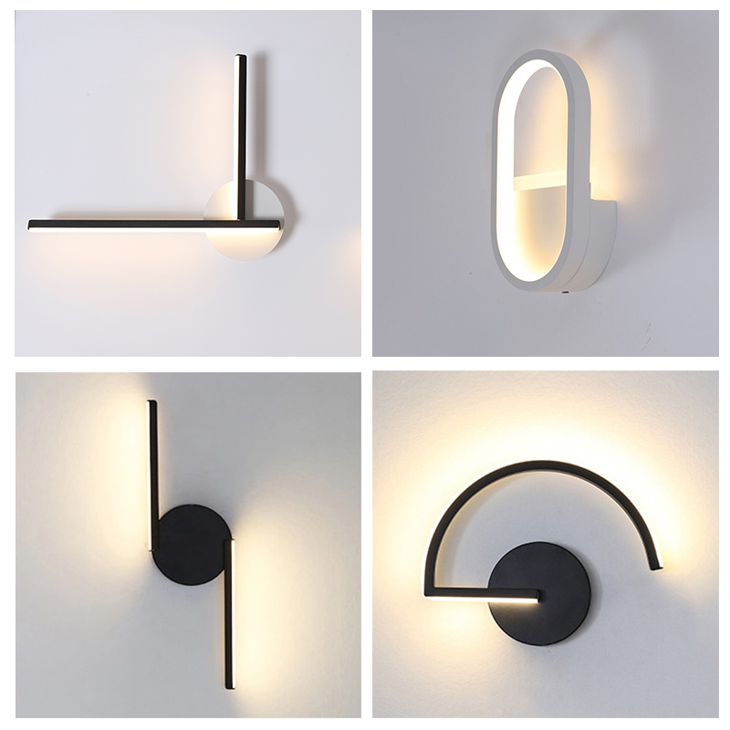 Modern Nordic LED Wall Lamp, M - Wall Decor Lighting 评论和价格