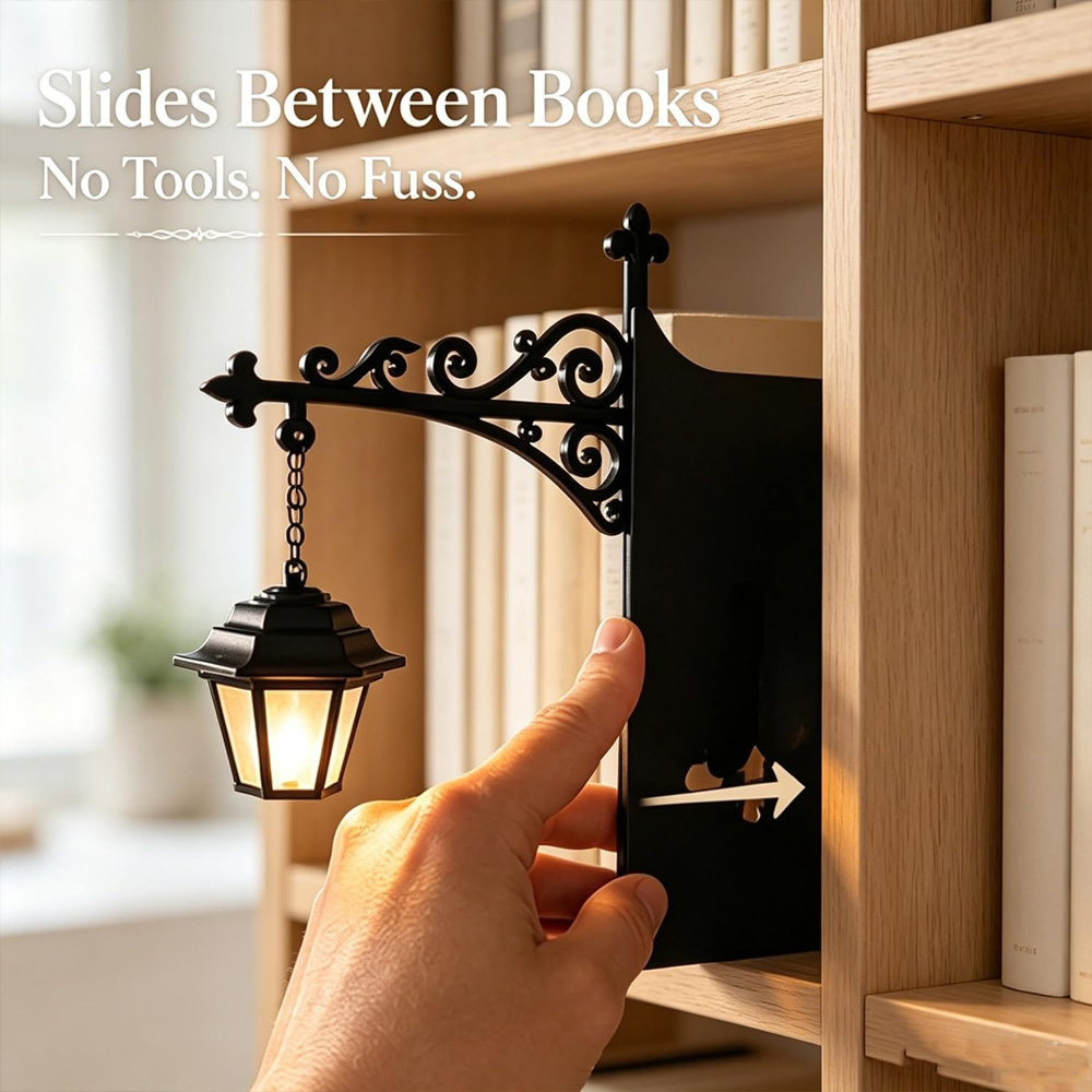 Library Lantern Decorative Boo - Decor Lighting & Decor Fires Photos 评论和价格