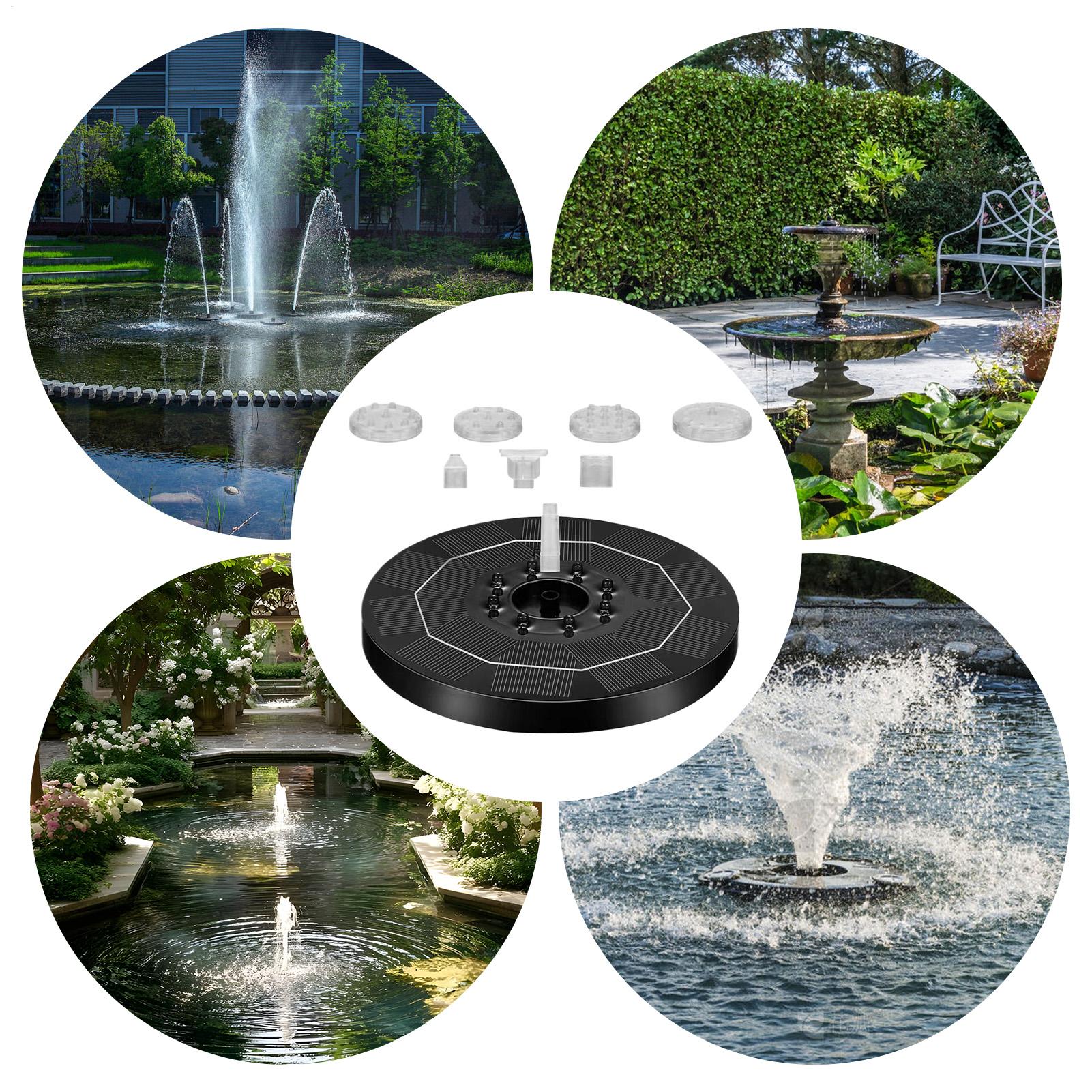 Fountain Pump Solar Adjustable - Up Lighting Decor 评论和价格