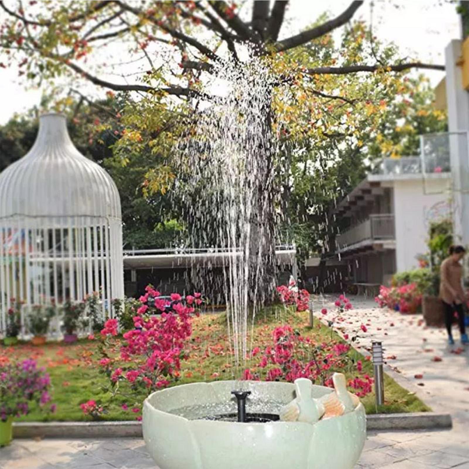 Fountain Pump Solar Adjustable - Up Lighting Decor 评论和价格