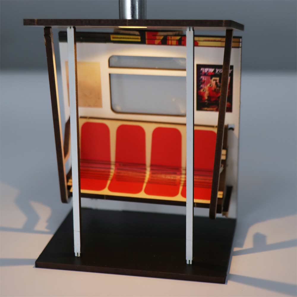 LED Night Light Subway Train L - Unique Lighting Decor 评论和价格