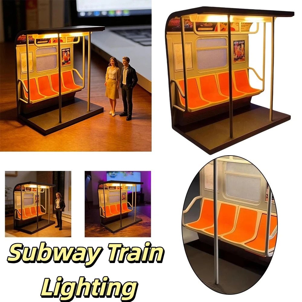 LED Night Light Subway Train L - Unique Lighting Decor 评论和价格