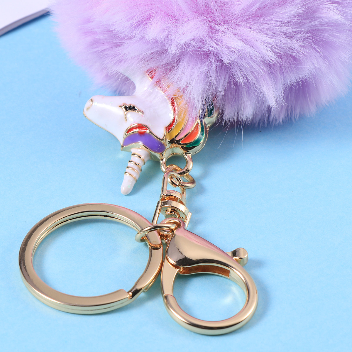 Unicorn Keychain Light Purple  - Unique Lighting Decor 评论和价格