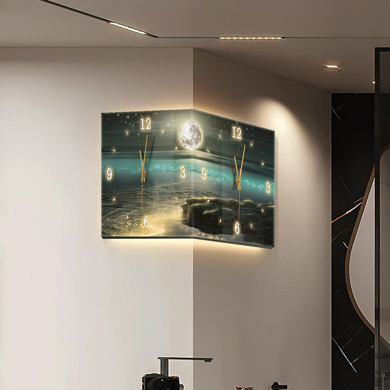 Led Digital Wall Clocks Luxury - Lighting Home Decor Wall Clocks 评论和价格
